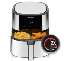 Chefman Turbo Fry Stainless Steel Air Fryer