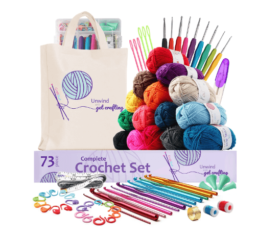 Craftbud 73 Piece Crochet Starter Kit $22.99