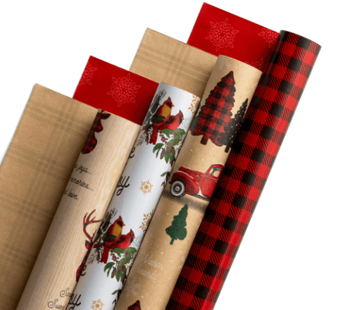 DaySpring’s Cozy Christmas Wrapping Paper Roll Set $19.99 at Walmart