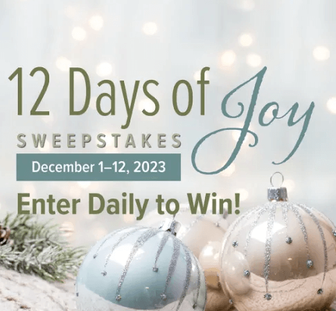 Flora’s 12 Days of Spontaneous JOY Sweepstakes