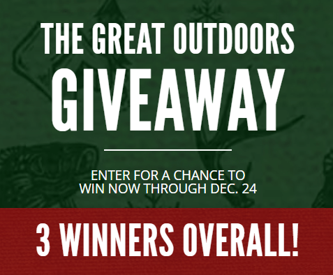 Great Outdoor Giveaway from Bass Pro Outdoor World