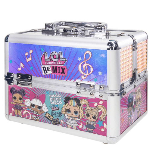 Townley Girl Train Case Cosmetic Makeup Set for $25