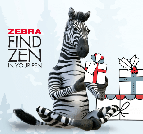 25 Days of Giving Sweepstakes from Zebra Pen