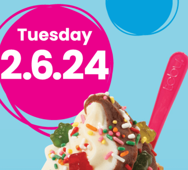 Free 6 oz Frozen Yogurt at TCBY