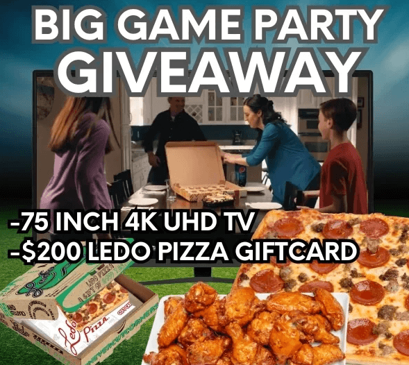 2024 Big Game Party Giveaway