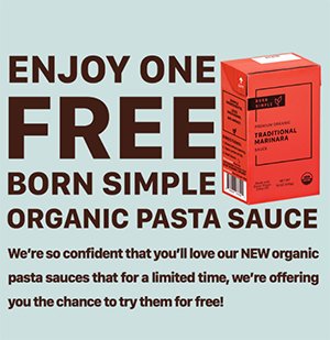 Free Born Simple Pasta w/ Rebate