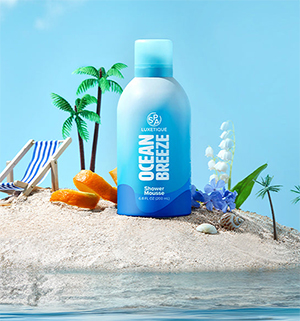 Free Ocean Breeze Shower Mousse Sample