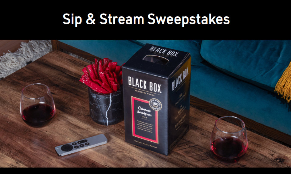 Win a 1-Year Netflix Streaming Subscription from Black Box Wines