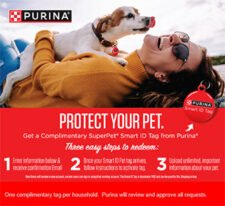 Free Purina SuperPet Smart ID Tag