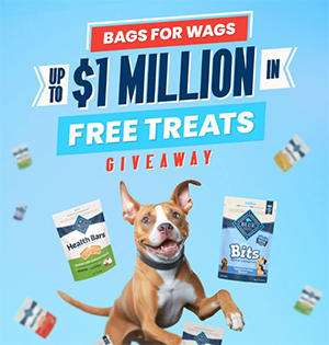 Free BLUE Buffalo Treats w/ Rebate