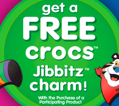 Kellogg’s: Free Crocs Jibbitz Charm w/ Purchase
