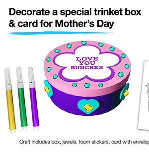 JCPenney: Free Mother’s Day Trinket Box Craft