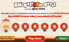 Win a Burger King Gift Card