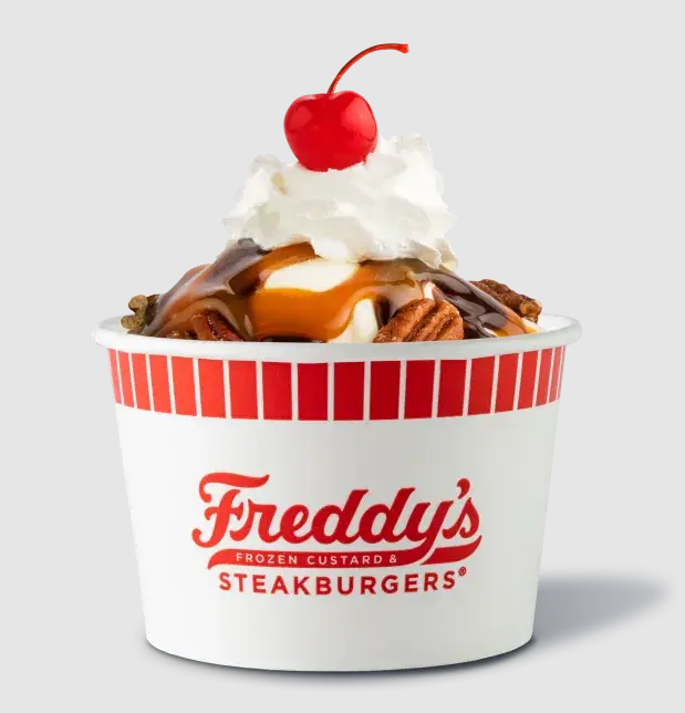 Freddy’s: Free Mini Chocolate Custard Dish