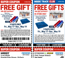 Harbor Freight: Free Gifts w/ ANY In-Store Purchase