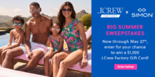 Win a $1,000 J.Crew Factory Gift Card