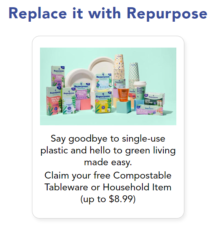 Free Repurpose Compostable Item (In-Store)