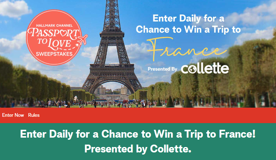 Win a France Trip from Hallmark Channel