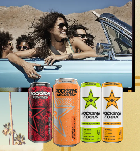 Free Rockstar Energy Drinks w/ Rebate