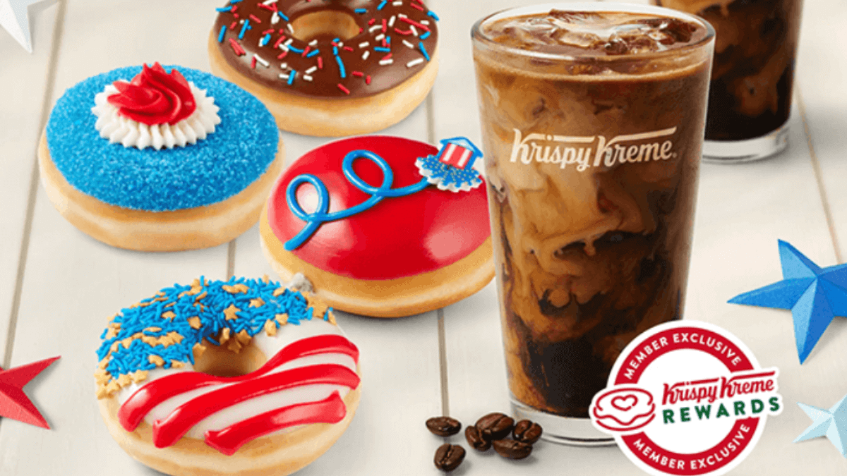 Krispy Kreme Offers Free Treats for Rewards Members This July