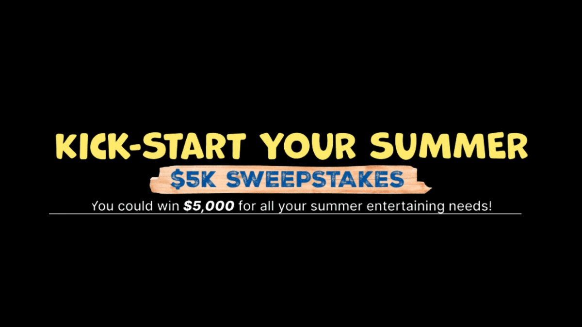 Win Big with the Kick Start Your Summer $5K Sweepstakes