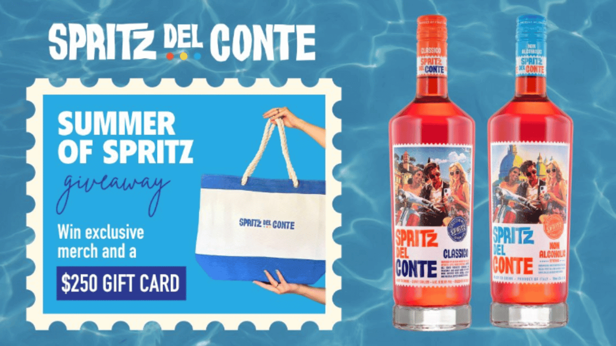 Spritz Del Conte Summer of Spritz Sweepstakes