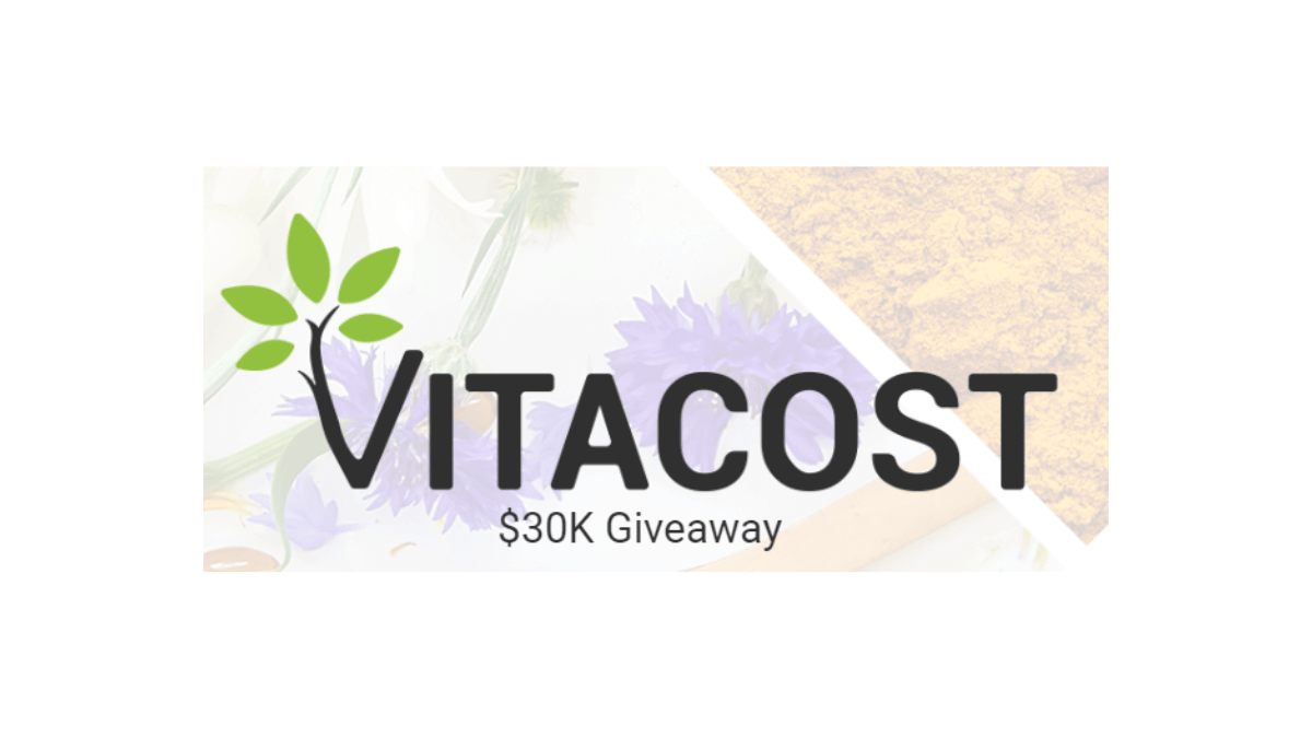 Vitacost $30k Giveaway