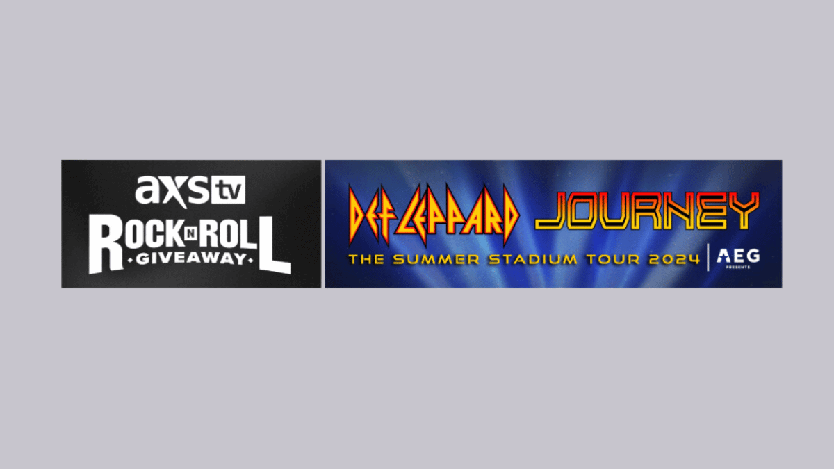 axs TV’S Def Leppard and Journey: The Stadium Tour Giveaway