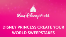 Disney Princess Create Your World Sweepstakes