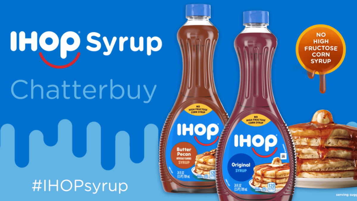 Experience IHOP at Home with Syrup Chatterbuy Event