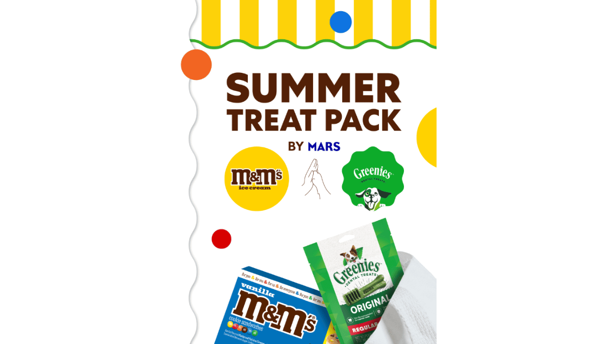 Free Mars Summer Treat Pack for You and Your Pup on August 26th!