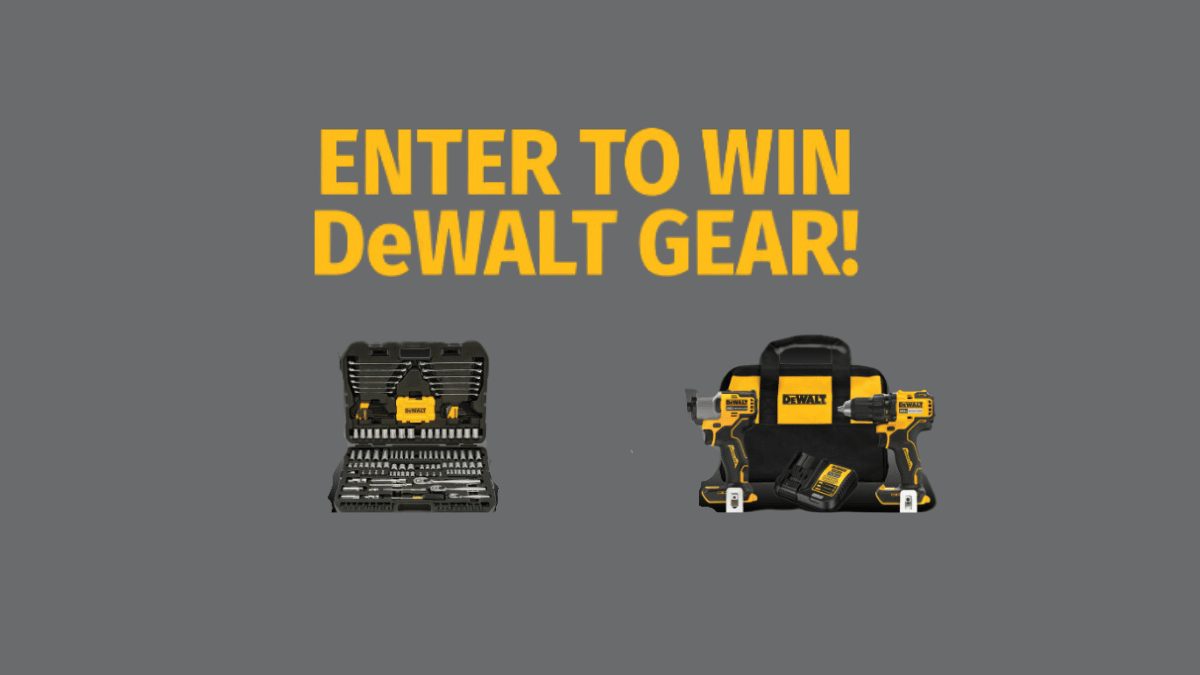 Bomgaars 100 Years of DEWALT Sweepstakes Offers Tool Kits