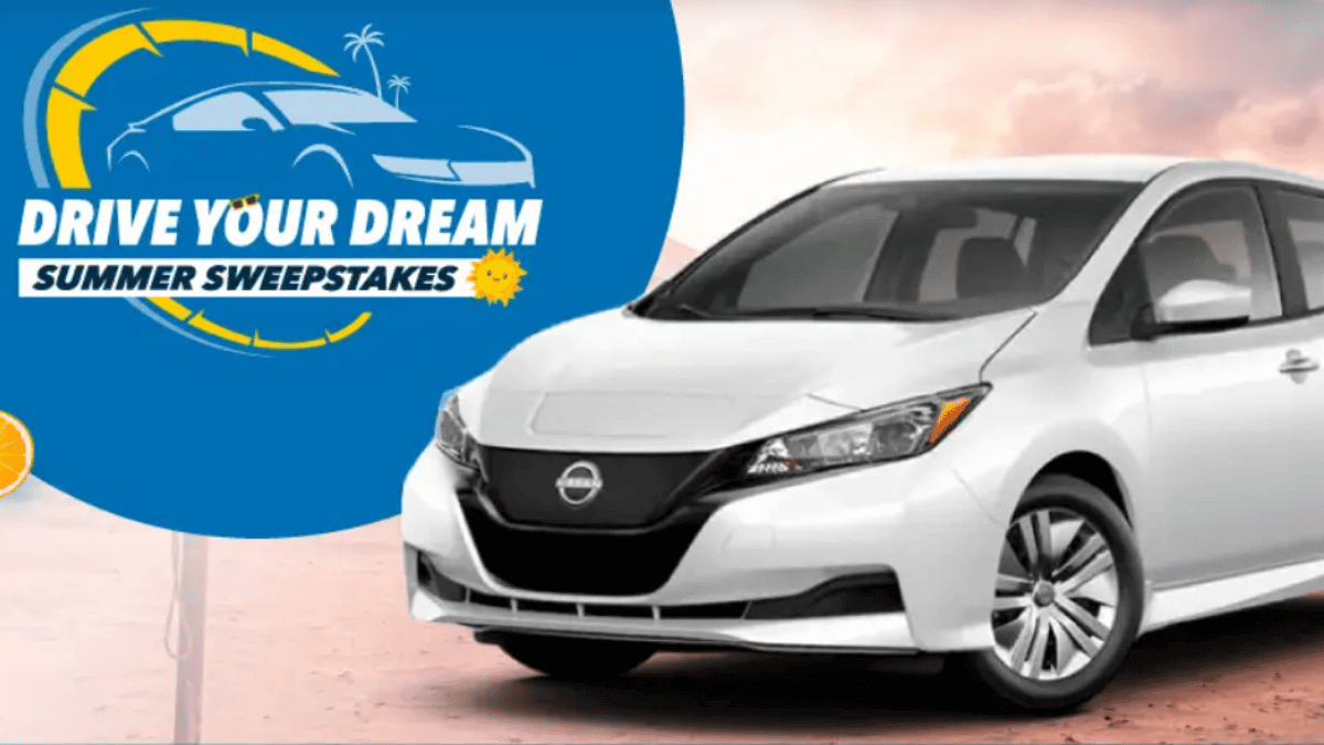 Shop LC Drive Your Dream Sweepstakes: Win a Nissan Leaf