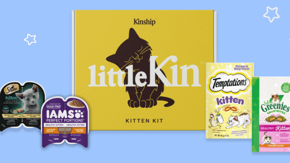 Free Little Kin Puppy or Kitten Kit