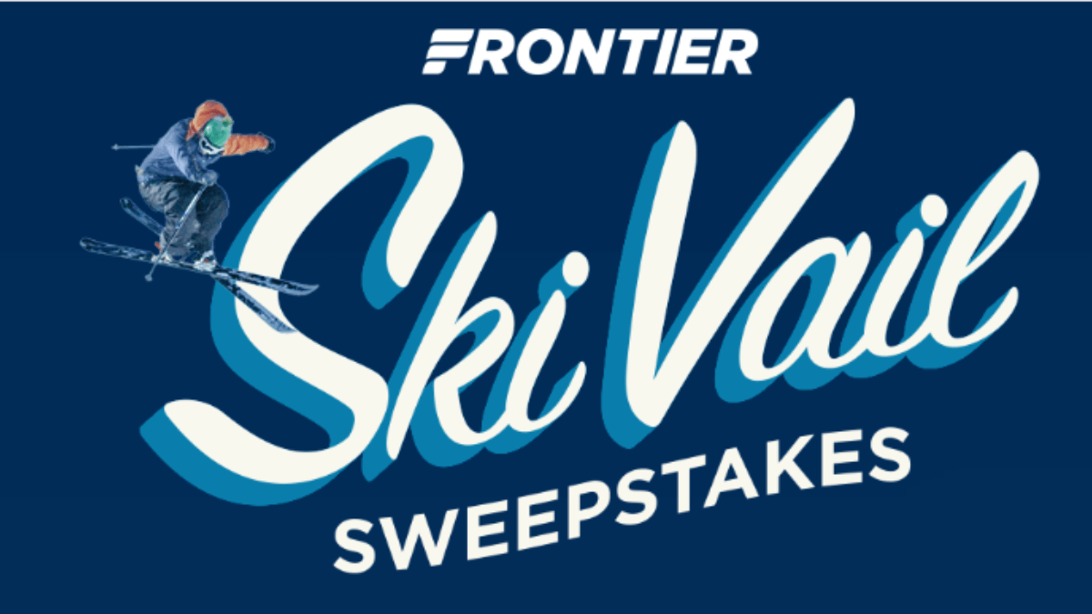 Frontier Airlines Ski Vail Sweepstakes