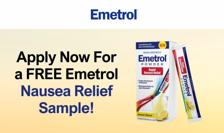 Apply to Try: Free Sample Of Emetrol Powder