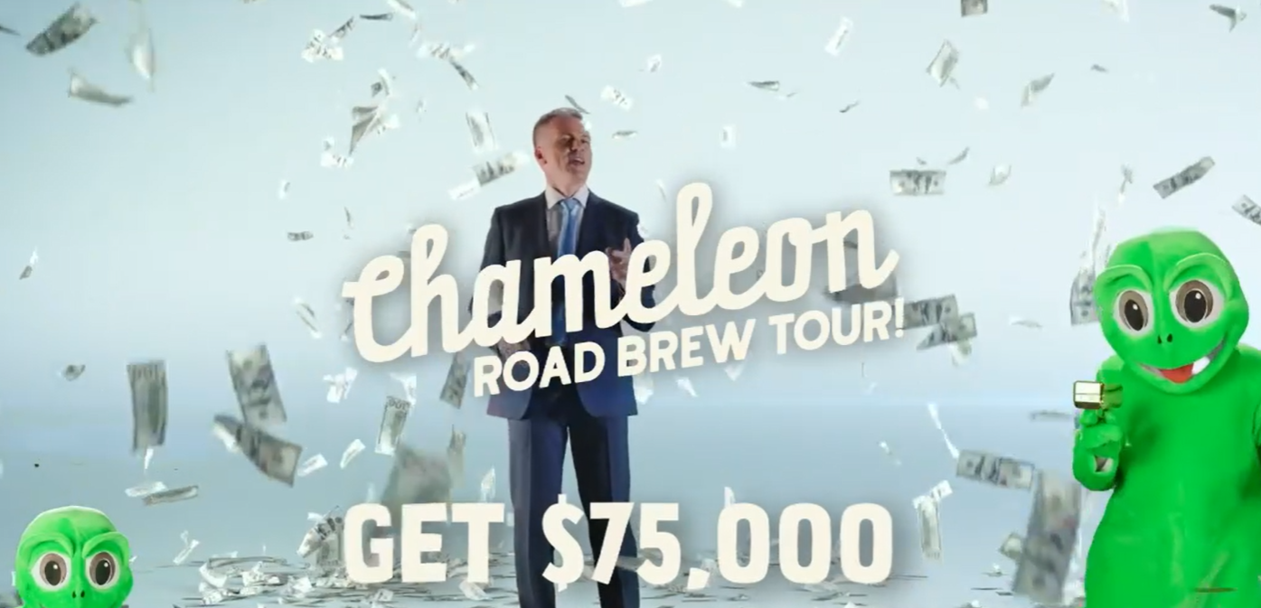 Be Part of the Chameleon Coffee Road Brew Tour