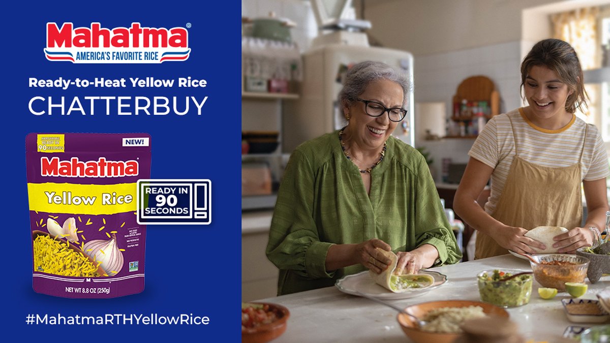 Apply to Try Mahatma Ready-to-Heat Yellow Rice with Ripple Street