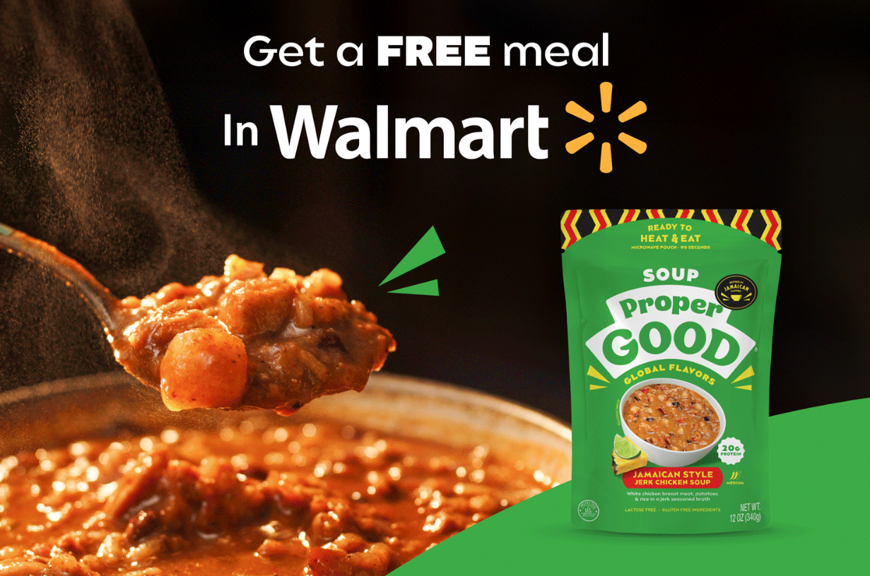 Free Proper Good Meal from Walmart After Cashback