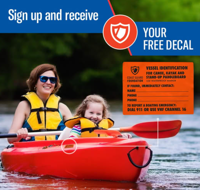 Free Watercraft ID Sticker