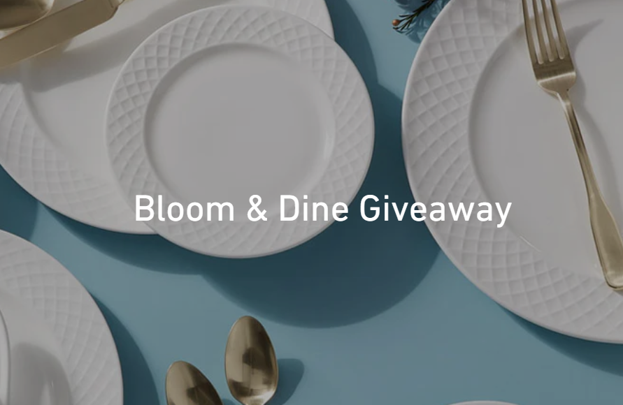 Win a $200 Mikasa Gift Card in the Bloom & Dine Giveaway